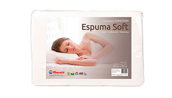 Travesseiro Sonofam - Espuma Soft